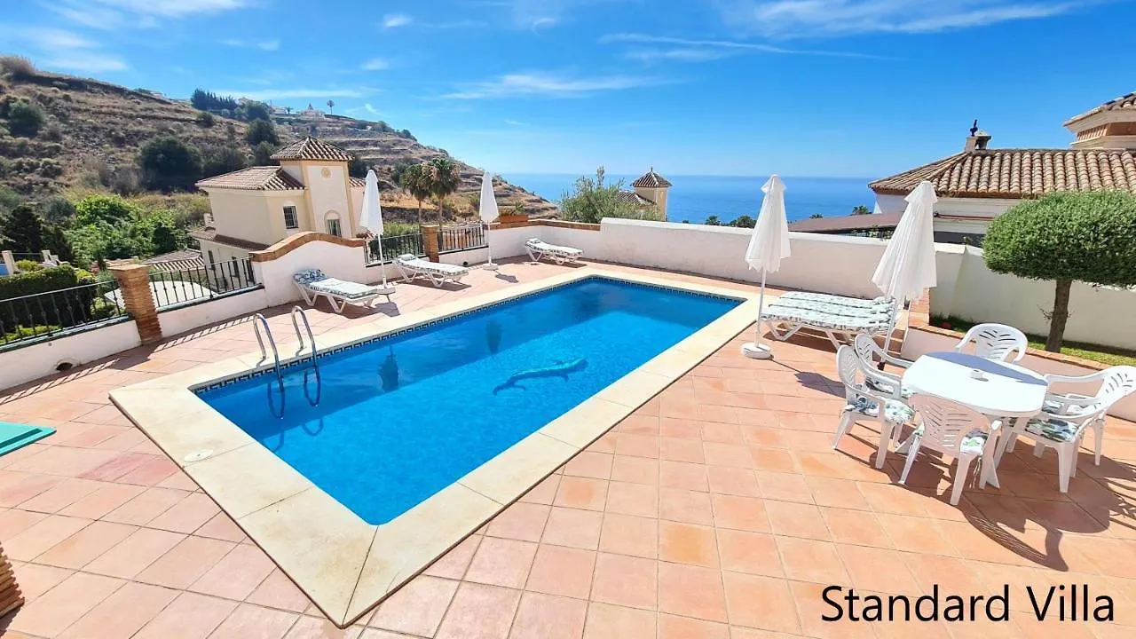 Silhouse Nerja Villas Beach location
